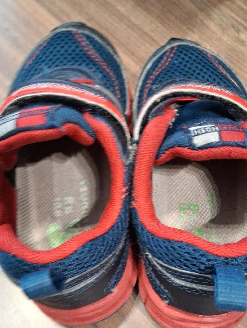 Kids Navy and Red Athletic Sneakers - Comfortable Everyday Play Shoes